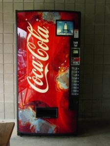 soda vending machine