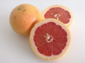 grapefruit cut open