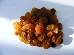raisins dried